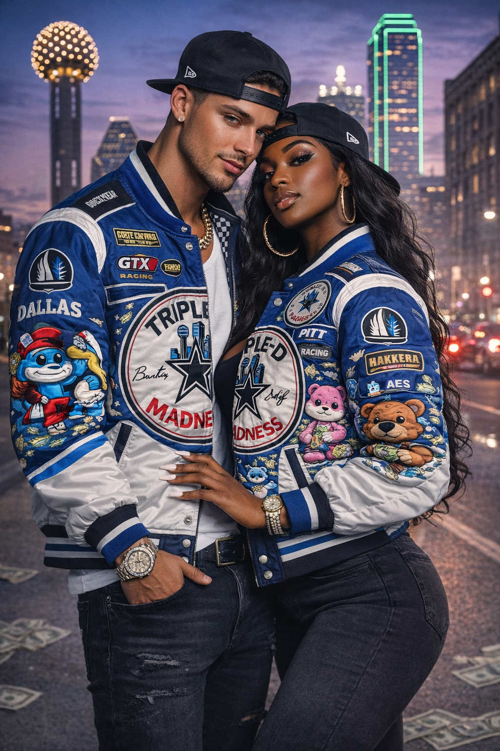 Triple D Madness Built Stiff Varsity Jackets