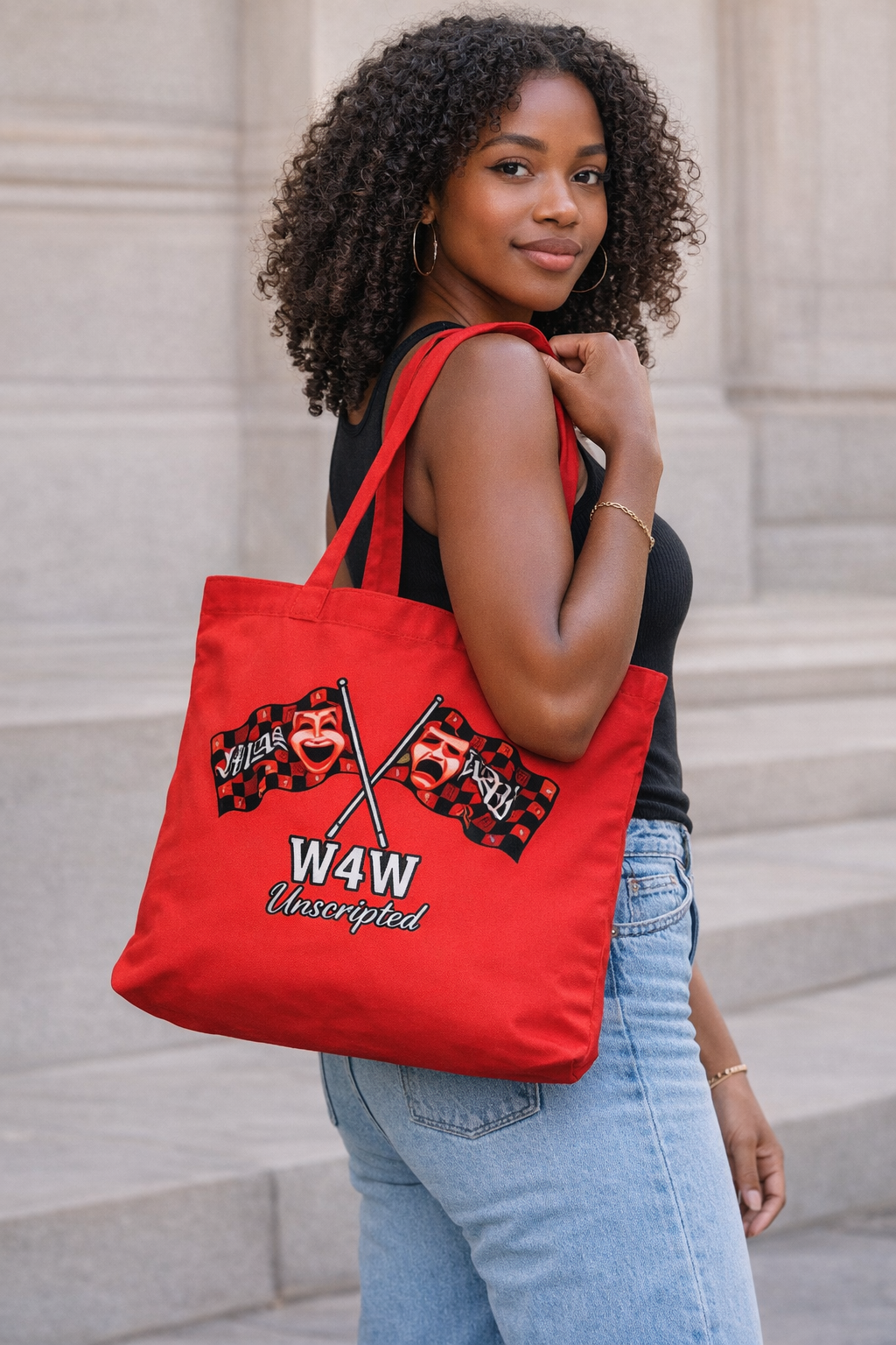 W4W Unscripted TOTE Bags