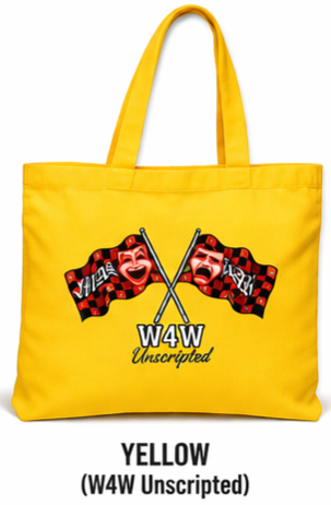 W4W Unscripted TOTE Bags