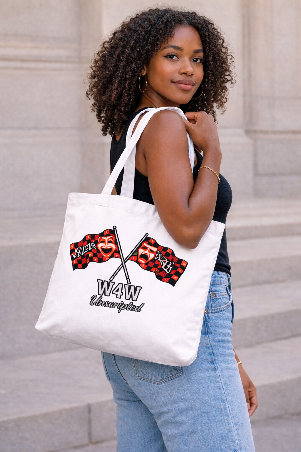 W4W Unscripted TOTE Bags
