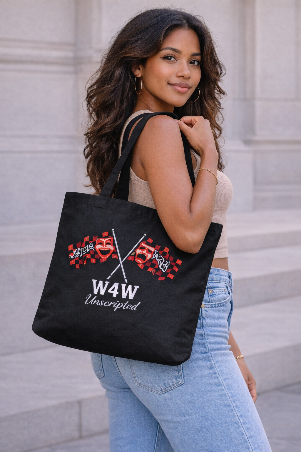 W4W Unscripted TOTE Bags
