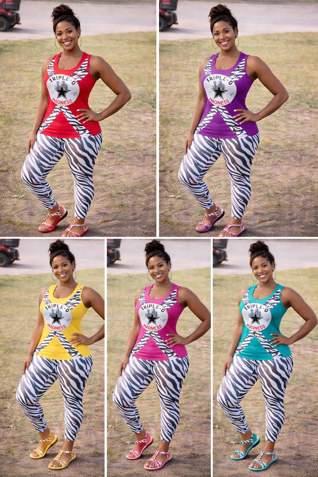 Triple-D Madness Built Stiff zebra set