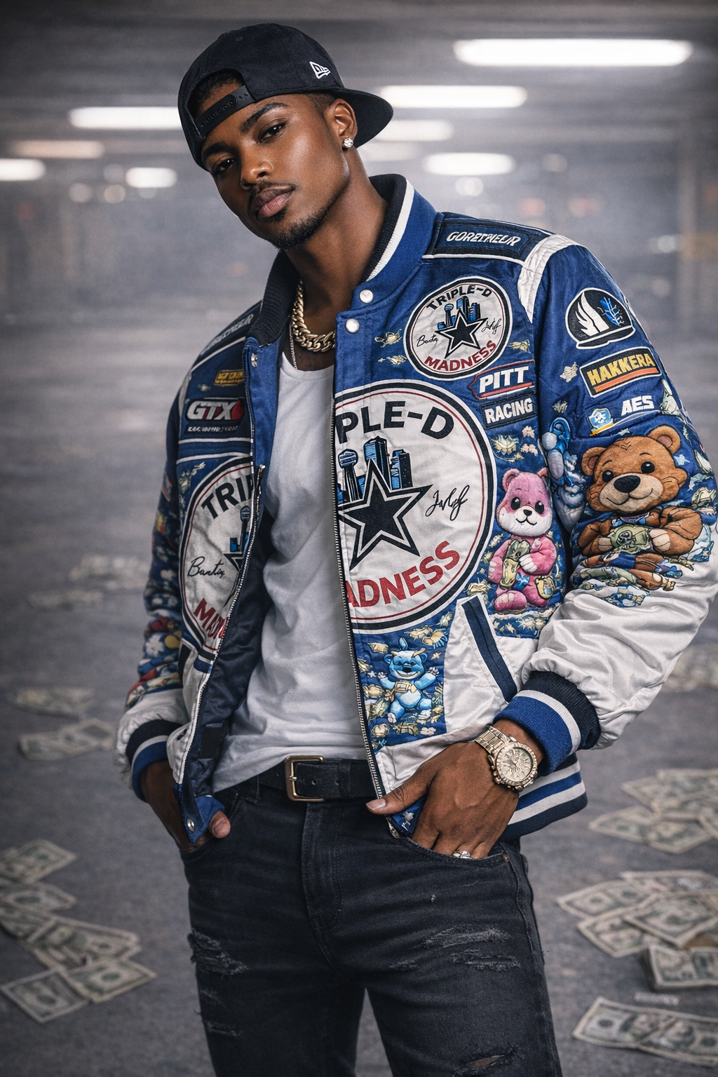 Triple D Madness Built Stiff Varsity Jackets
